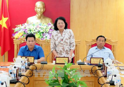 Phó Chủ tịch nước trao hỗ trợ Hà Tĩnh khắc phục hậu quả bão số 10 ảnh 1